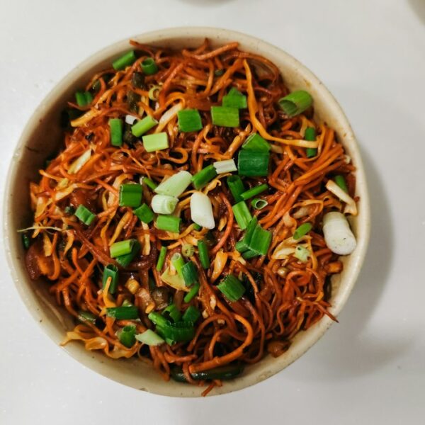 Schezwan Triple Noodles